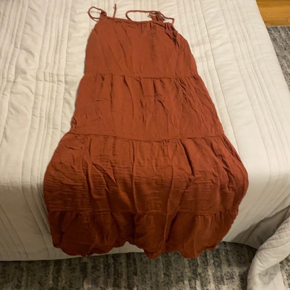 Old Navy Dresses & Skirts - Boho layered maxi dress (rust colored)